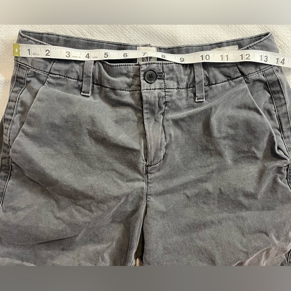 GAP Girlfriend Chino Short Women's Casual Gray Shorts Size 0 - Picture 13 of 15